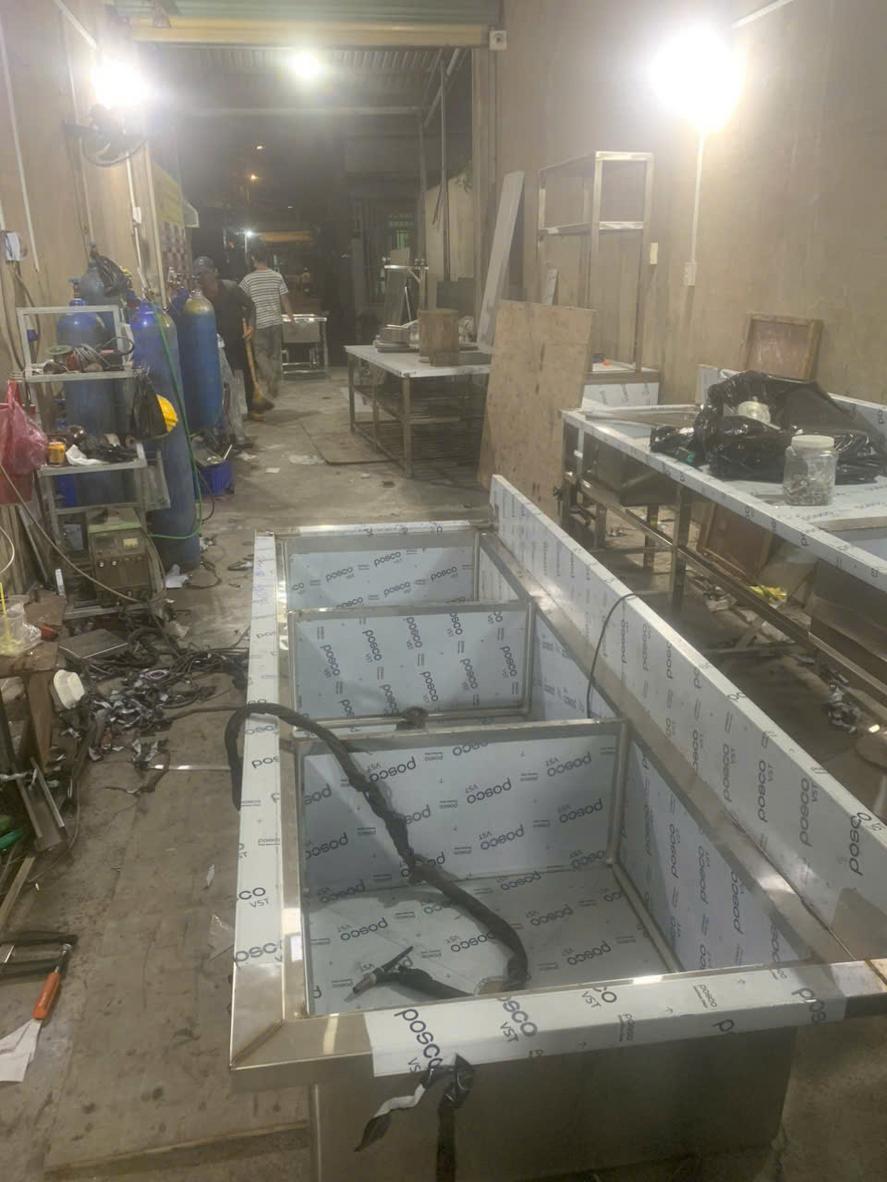 Danh mục thiết bị cốt lõi được nhóm theo 5 phân khu chức năng.