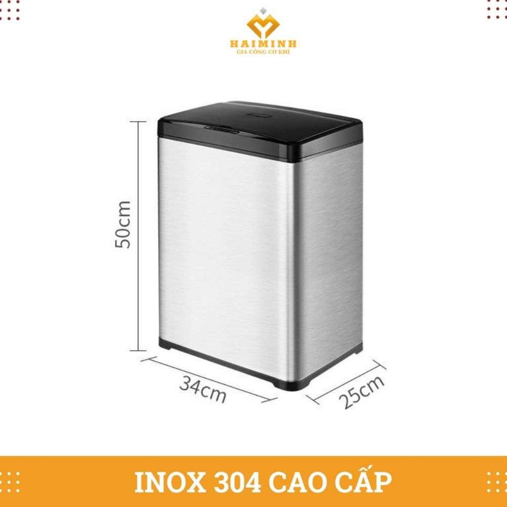 Thùng rác inox cảm ứng thông minh