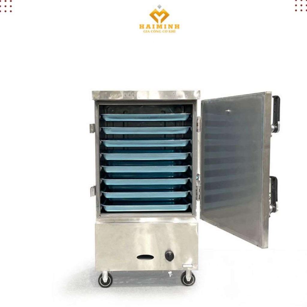 Tủ hấp cơm gas 8 khay