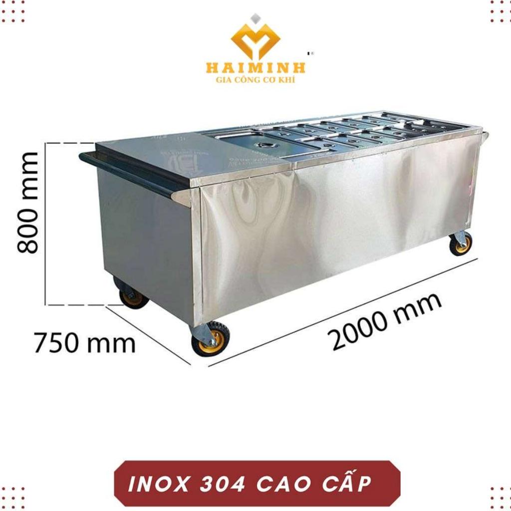 Tủ Hâm Nóng Thức Ăn 13 Khay có bánh xe đẩy
