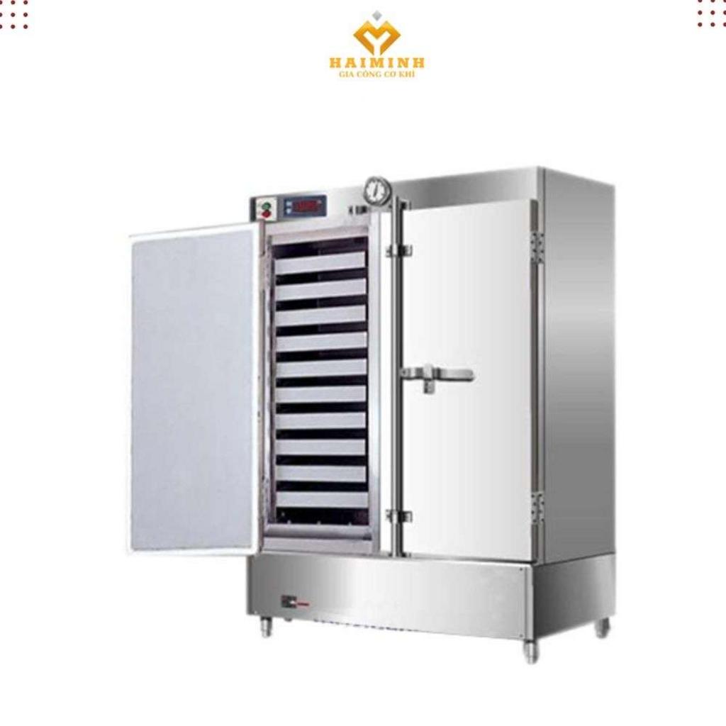 Tủ nấu cơm công nghiệp 100kg 20 khay