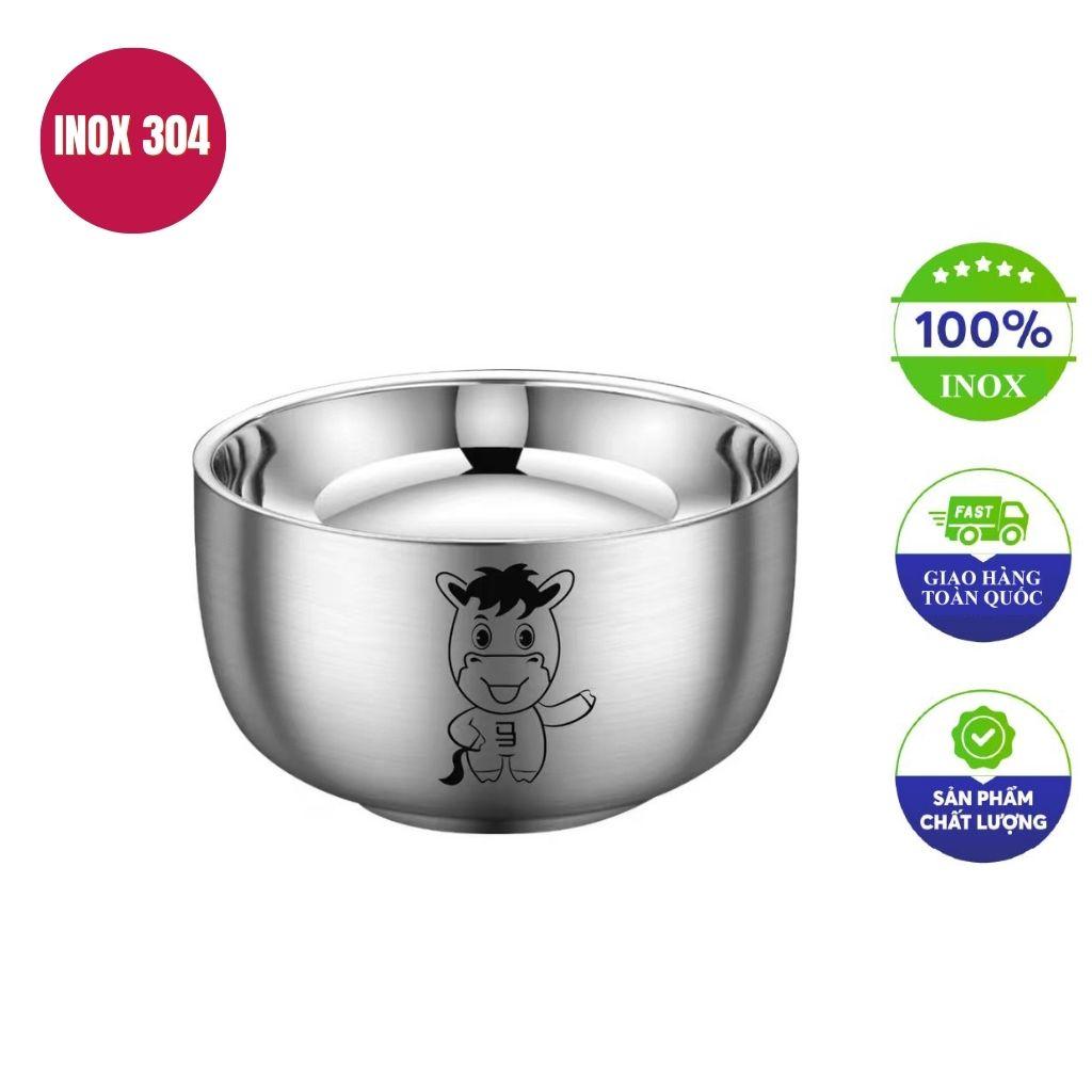 Chén inox được sử dụng rộng rãi trong các bếp ăn tập thể chuyên nghiệp.