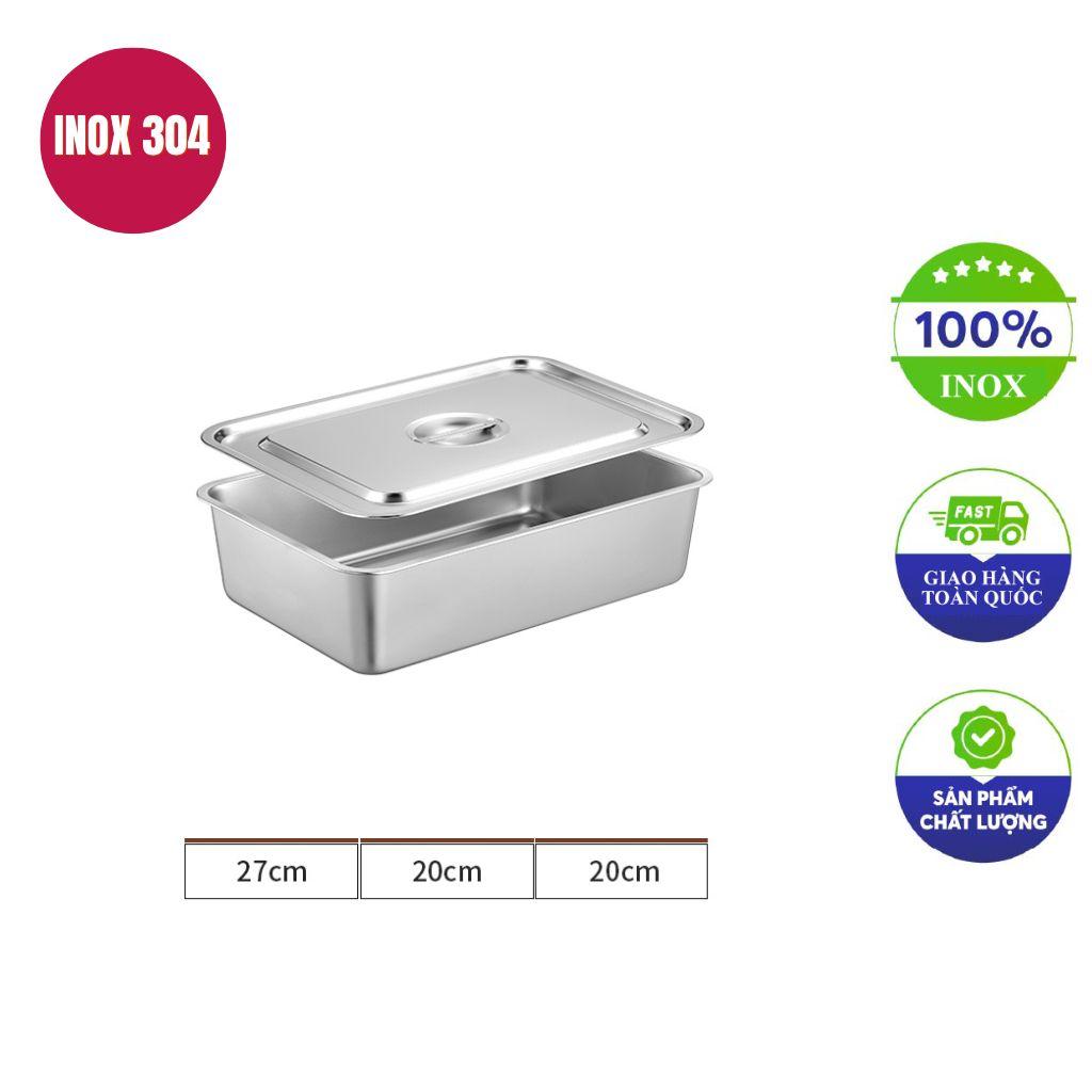 Khay inox GN là thiết bị không thể thiếu trên các quầy buffet nhà hàng sang trọng.