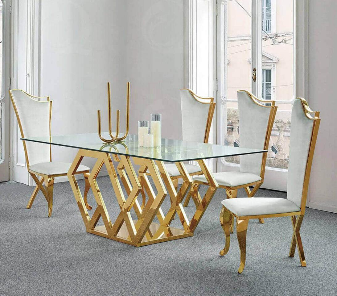 Ứng dụng PVD vàng trong nội thất, signage và thang máy theo xu hướng mới.