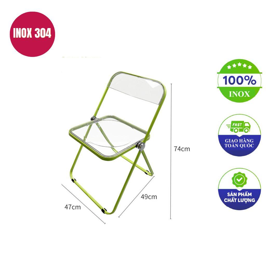 Vệ sinh ghế inox đúng cách giúp duy trì vẻ sáng bóng và kéo dài tuổi thọ.