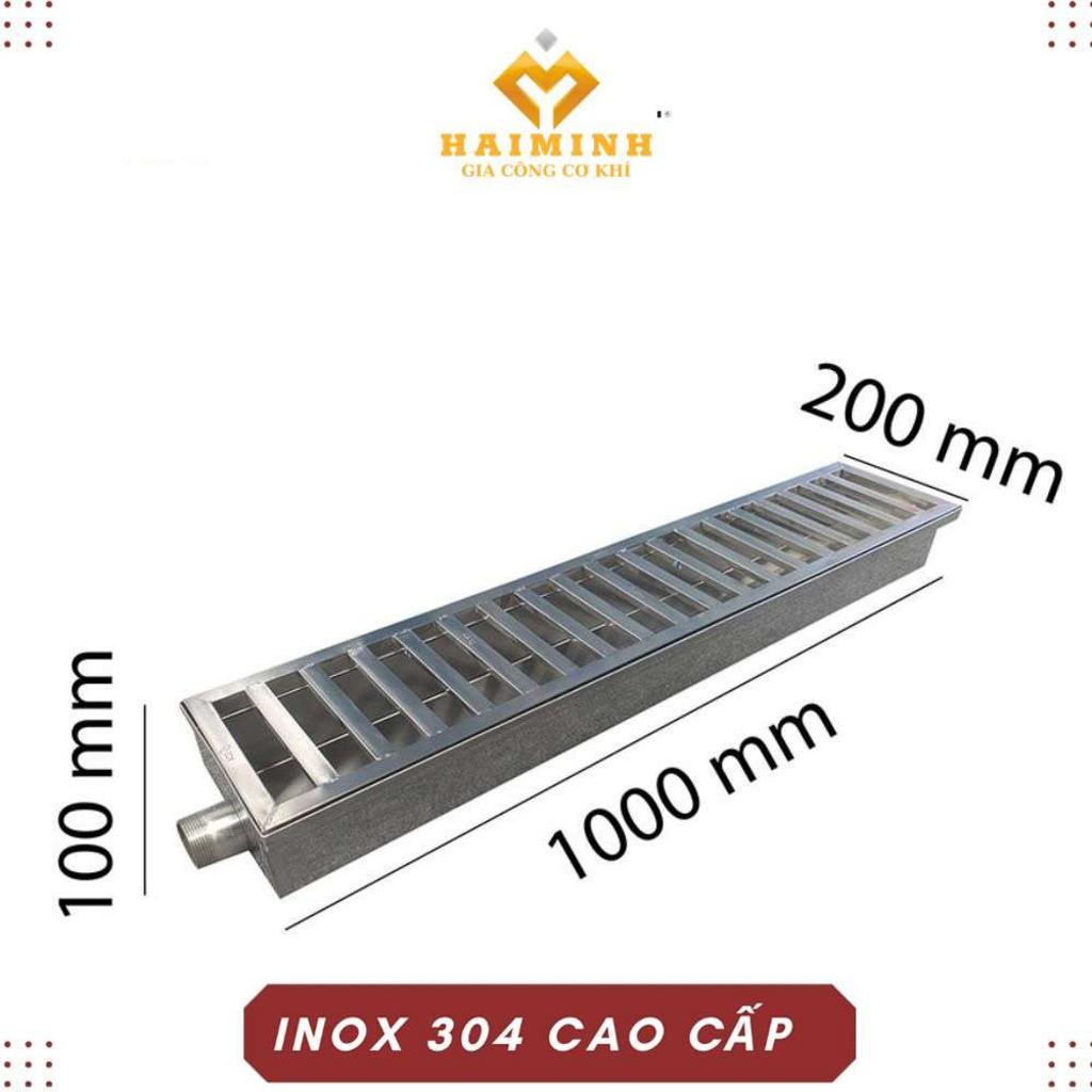 Vỉ thoát nước sân vườn chống ngập inox 304