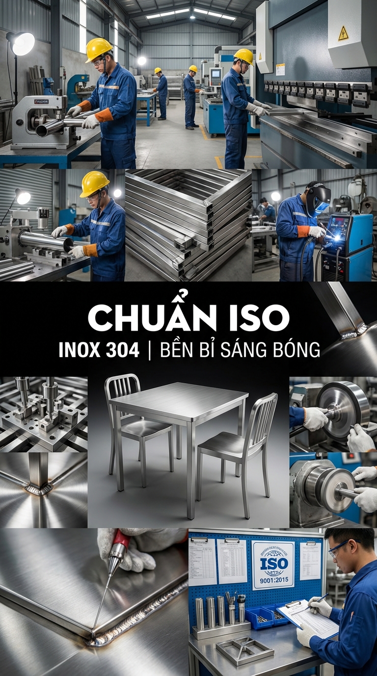 Quy trình gia công chuẩn ISO 90012015 tại xưởng Cơ Khí Hải Minh