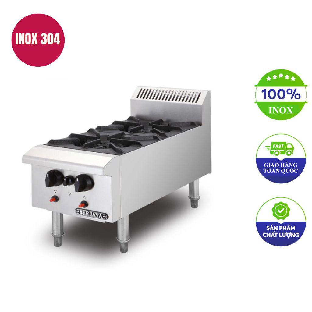 Bếp âu 2 họng dùng gas Berjaya OB2-17