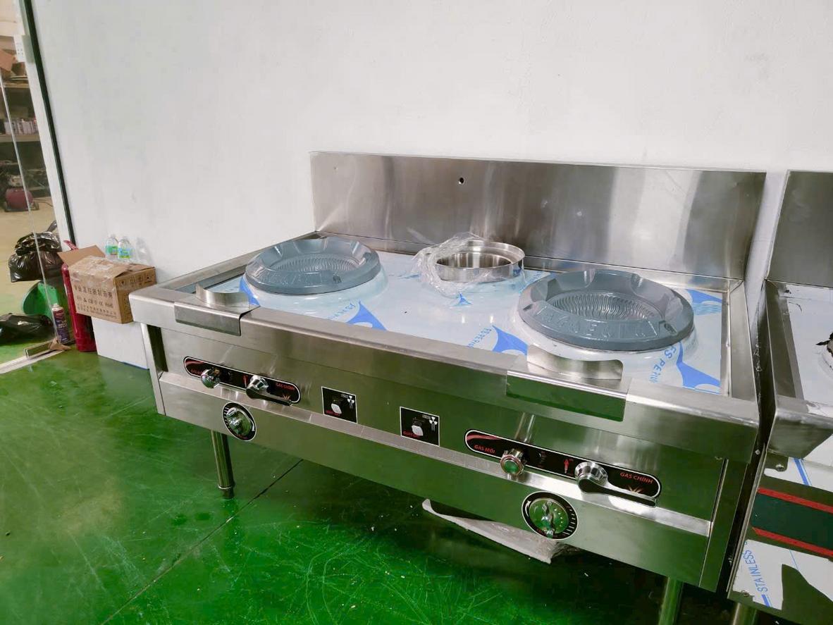 Ngọn lửa lớn, ổn định từ họng gas giúp rút ngắn thời gian nấu và giữ hương vị.