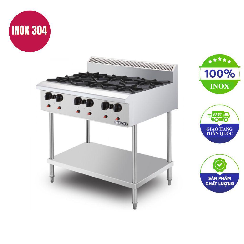 Bếp âu 6 họng chân đứng Berjaya OB6FS-17