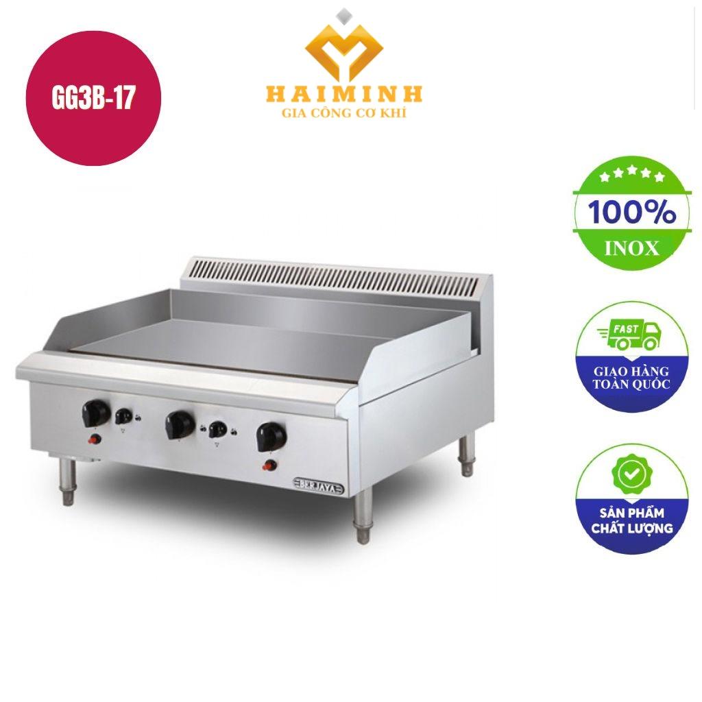 Bếp chiên bề mặt dùng gas GG3B-17