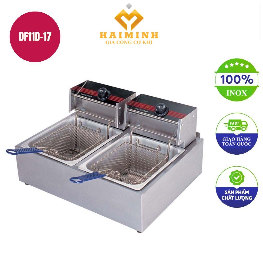 Bếp chiên nhúng điện đôi Berjaya DF11D-17