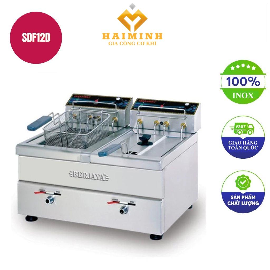 Bếp chiên nhúng đôi dùng điện SDF12D