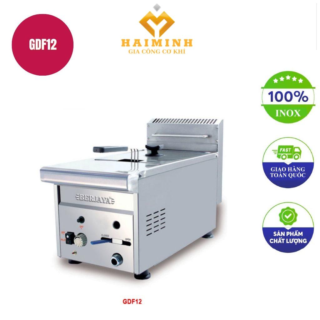Bếp chiên nhúng đơn dùng gas GDF12