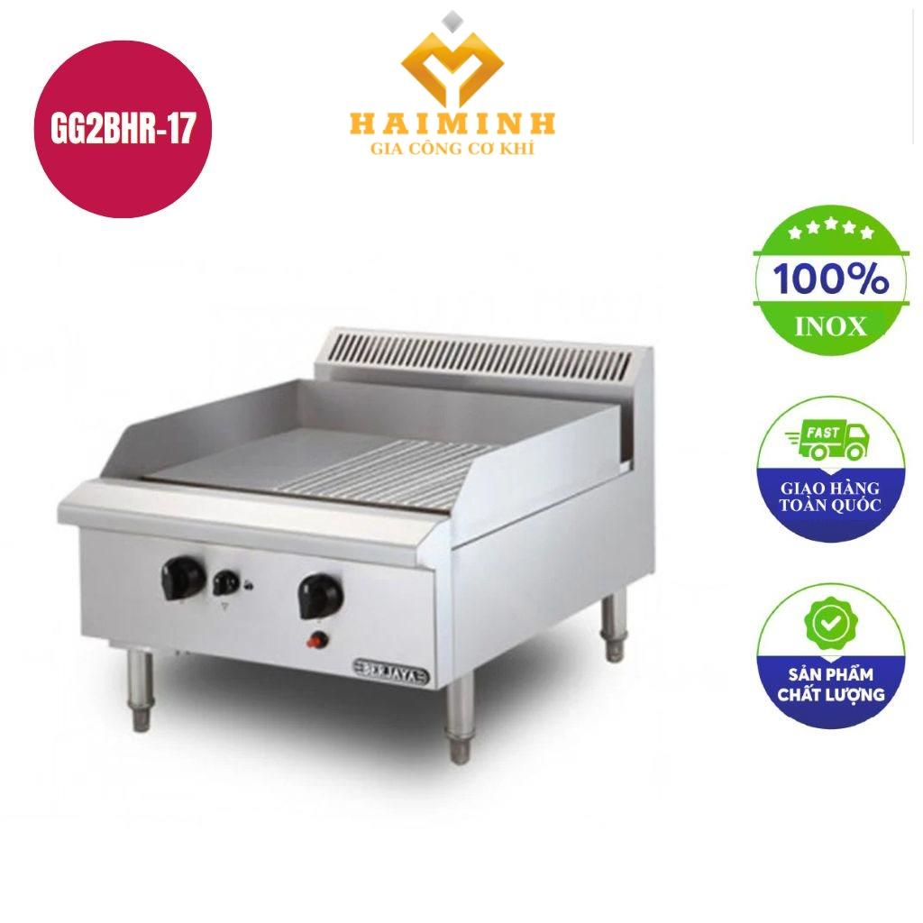 Bếp chiên nửa phẳng nửa nhám dùng gas GG2BHR-17