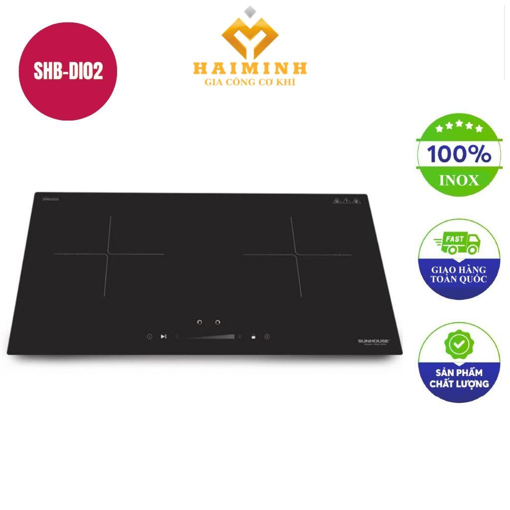 Bếp đôi điện từ Sunhouse SHB-DI02