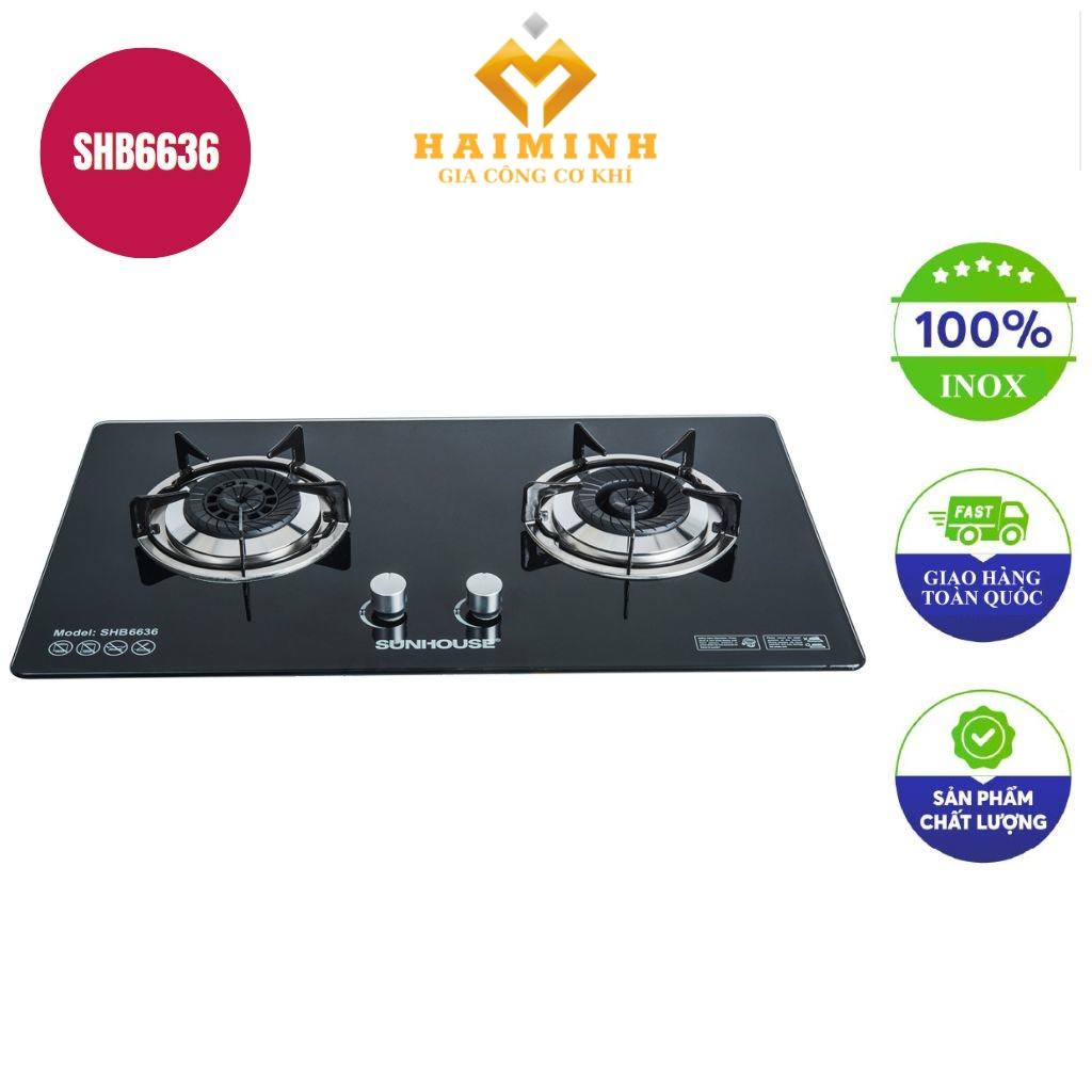 Bếp ga âm kính Sunhouse SHB6636