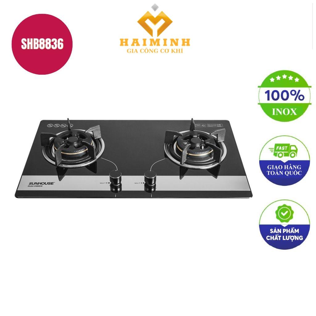 Bếp ga âm kính Sunhouse SHB8836