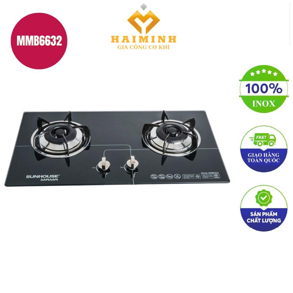 Bếp ga âm mặt kính Sunhouse MMB6632