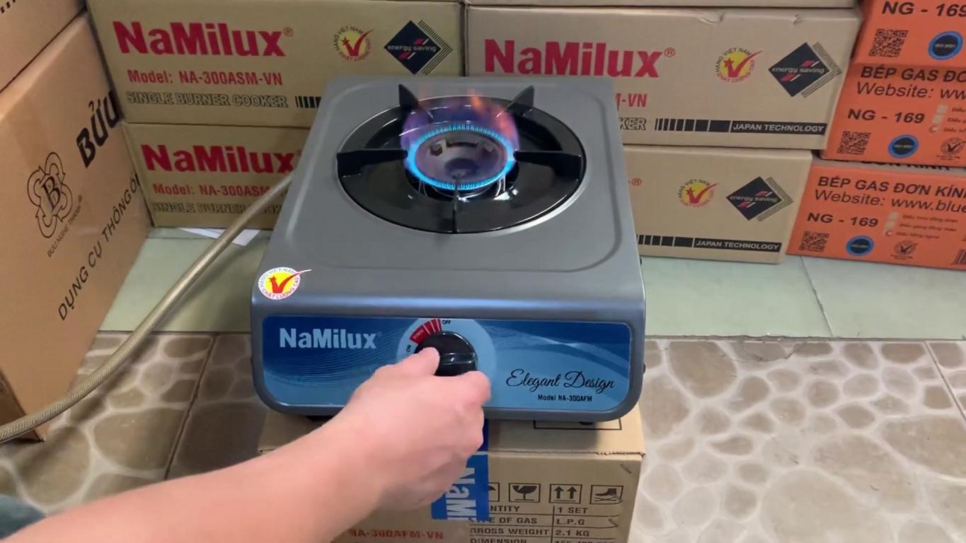 Hình ảnh thực tế Bếp gas đơn Namilux NA-300AFM cung cấp bởi Cơ Khí Hải Minh.