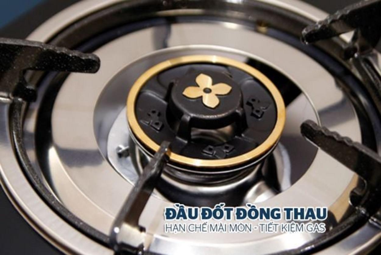 Đầu đốt đồng thau cho ngọn lửa xanh, tiết kiệm nhiên liệu.