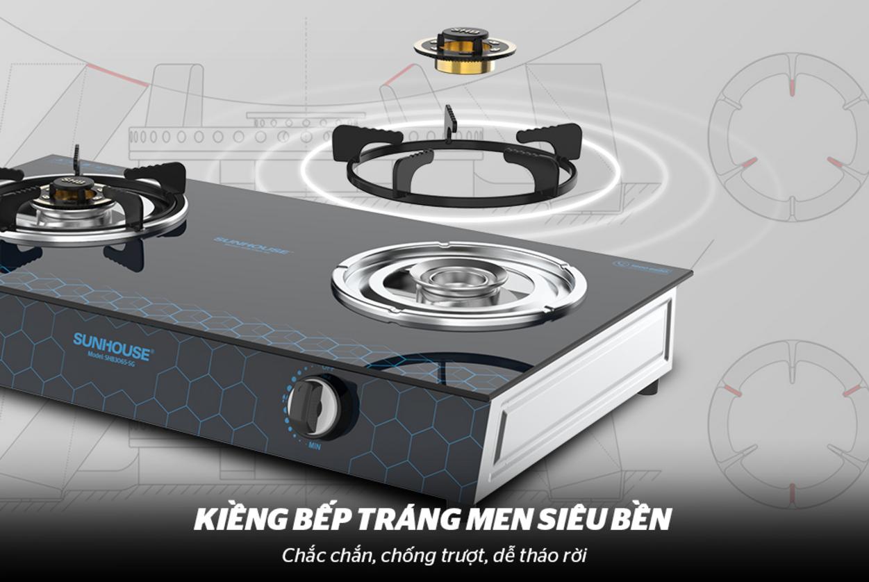 Đầu đốt đồng thau tạo ngọn lửa xanh, truyền nhiệt hiệu quả và tiết kiệm gas.