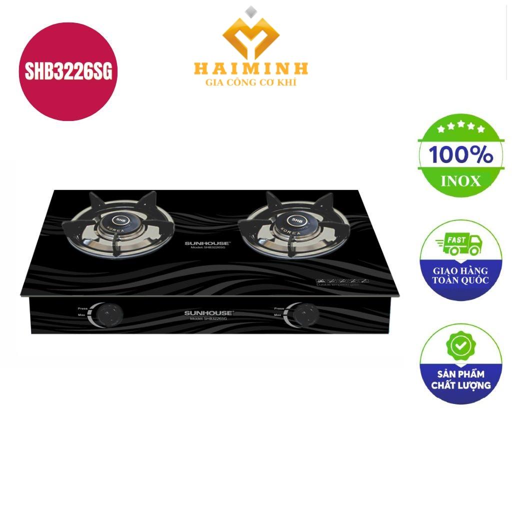 Bếp gas dương kính Sunhouse SHB3226SG