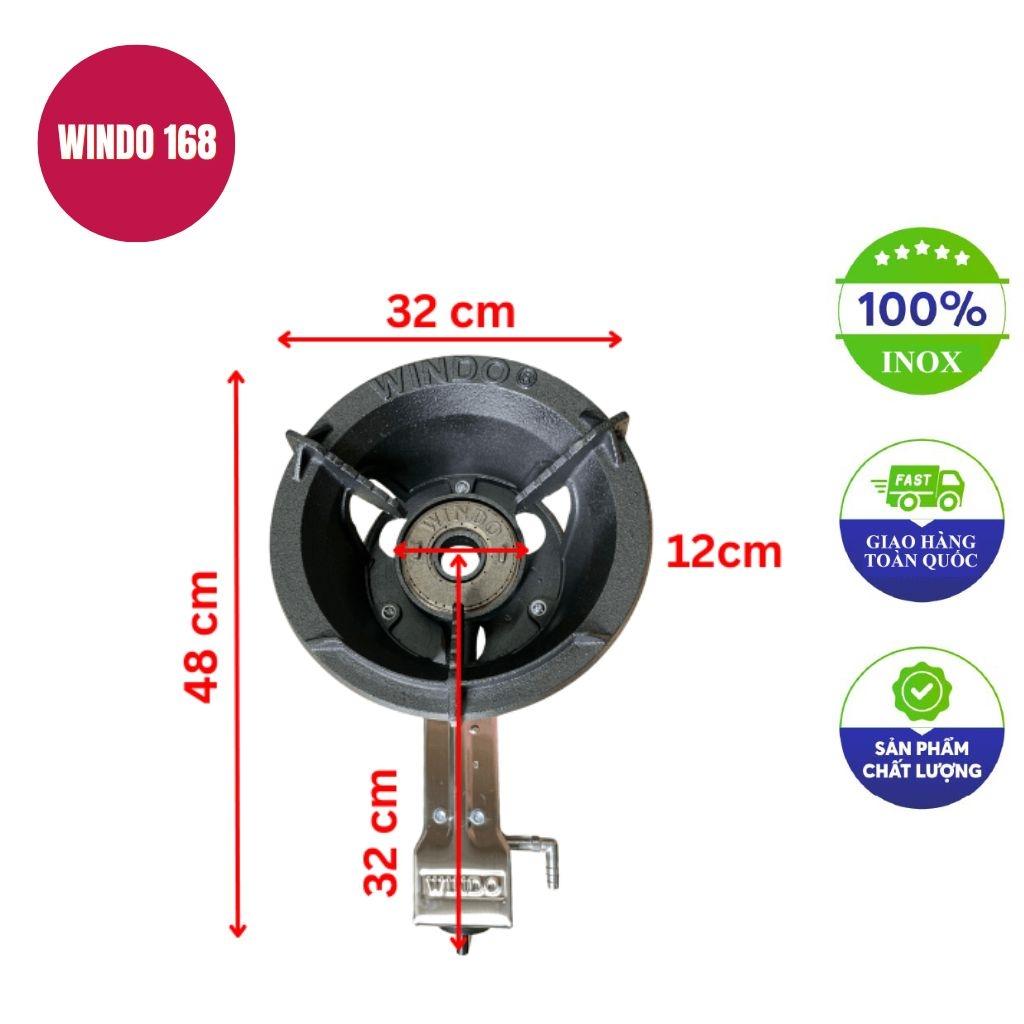 Bếp gas khè công nghiệp WINDO 168