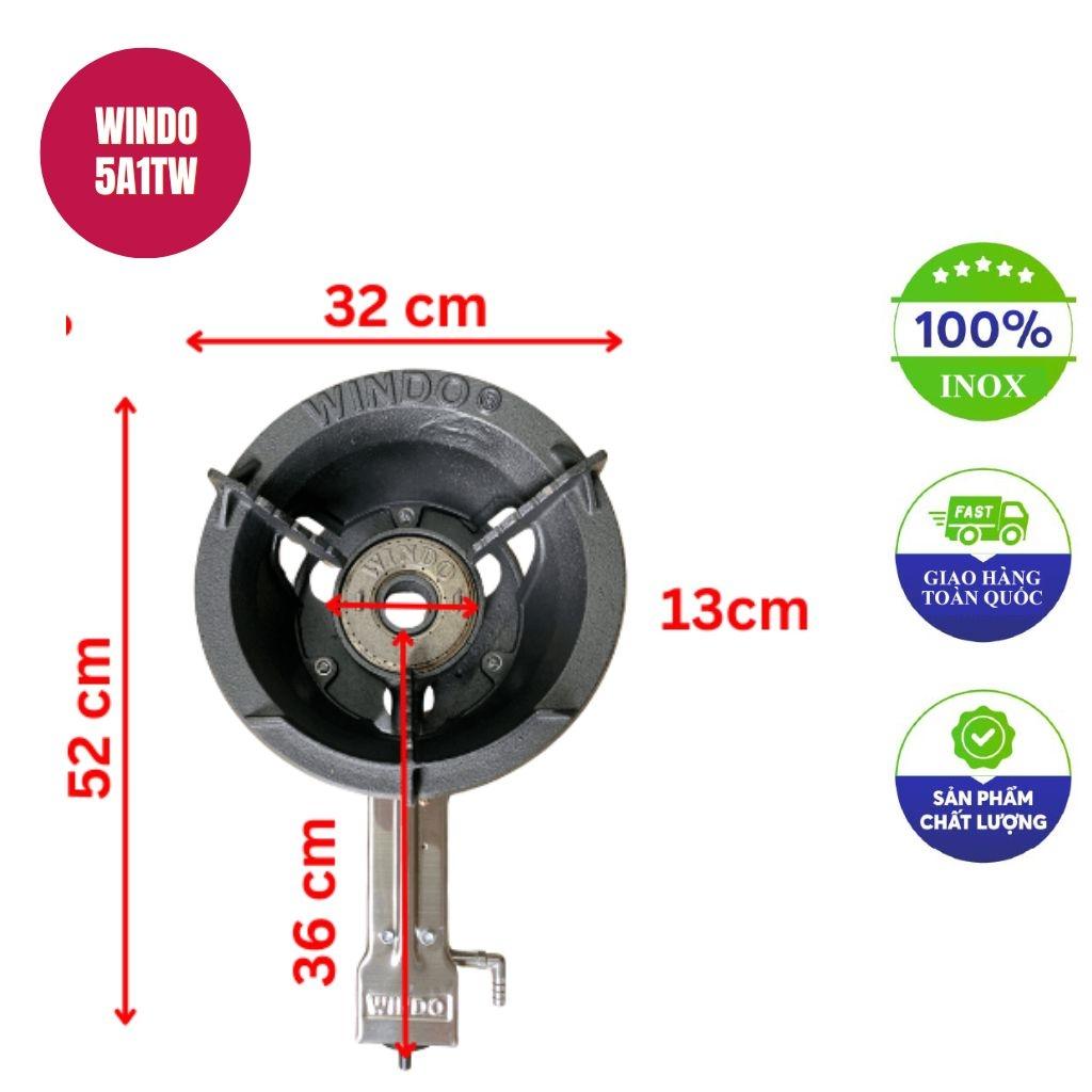 Bếp gas khè công nghiệp WINDO 5A1TW