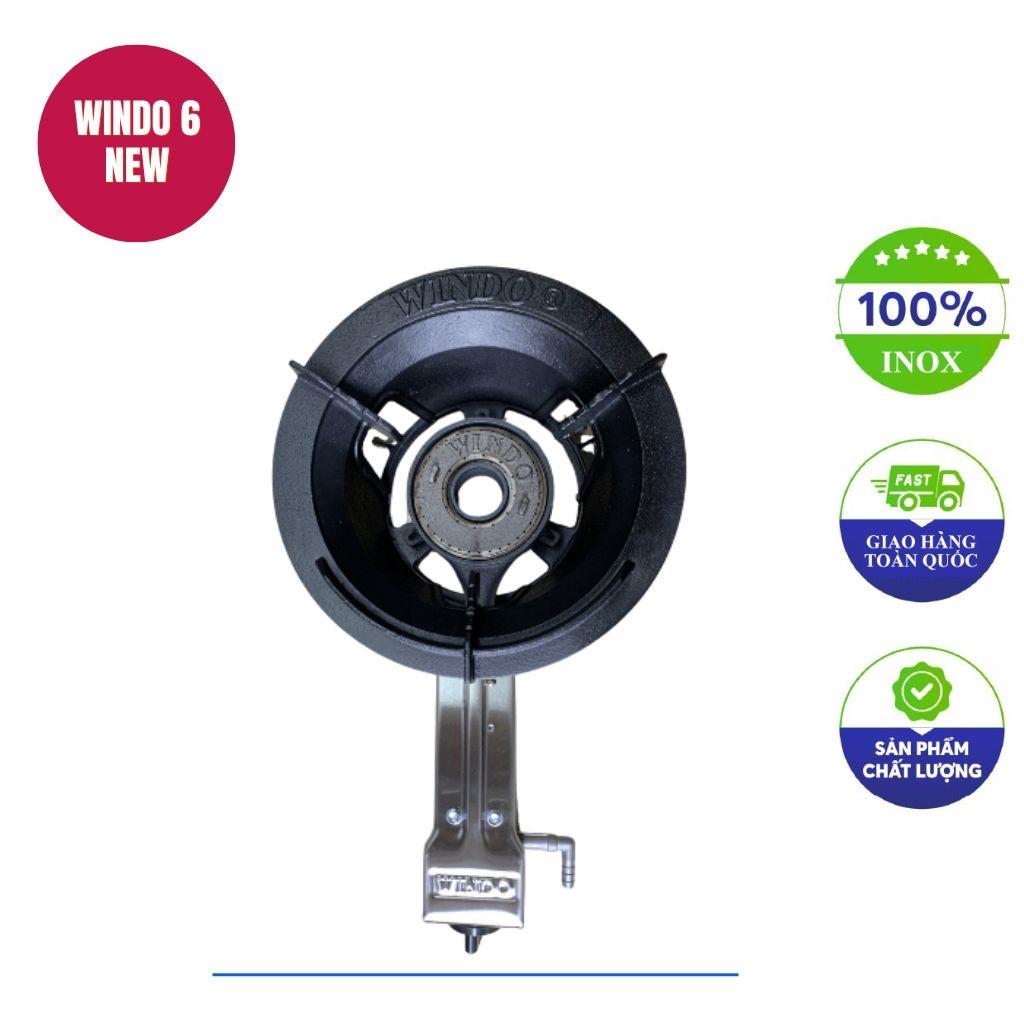 Bếp gas khè công nghiệp WINDO 6NEW