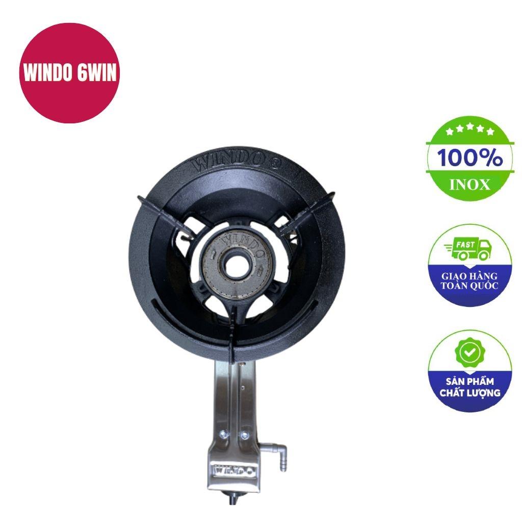 Bếp gas khè công nghiệp WINDO 6Win