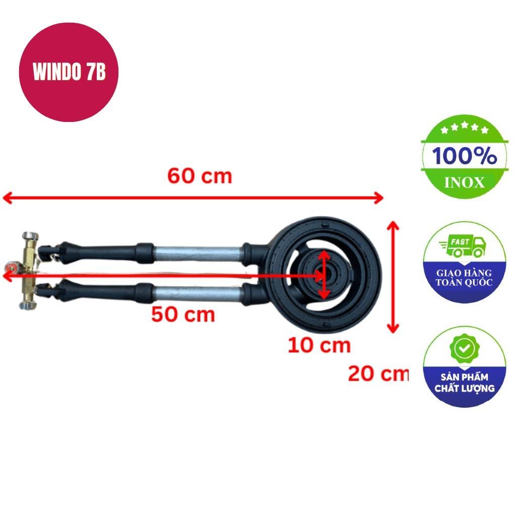 Bếp gas khè công nghiệp WINDO 7B