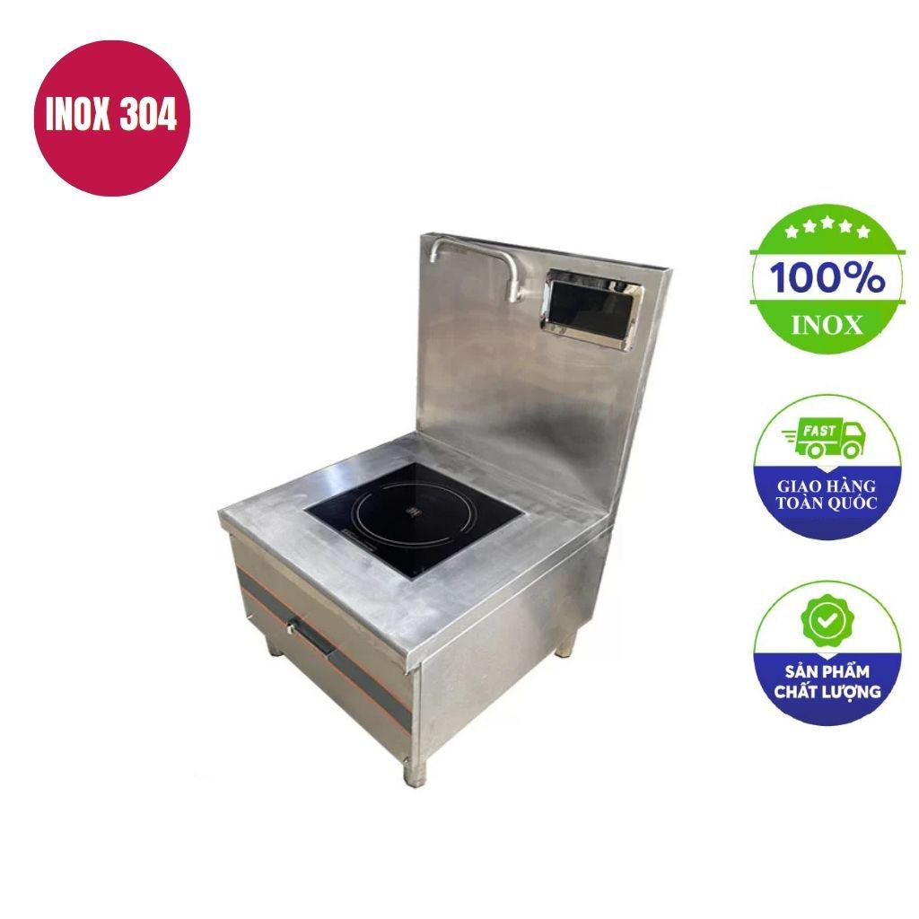 Bếp hầm đơn điện từ 12kw mặt kính vuông