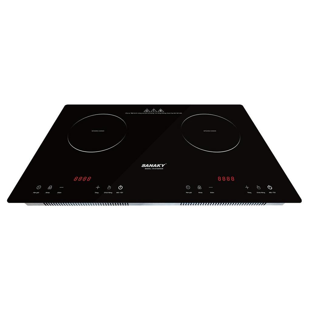 Bếp Hồng Ngoại Đôi Sanaky VH-8100HGW - Hai đảo bếp hồng ngoại