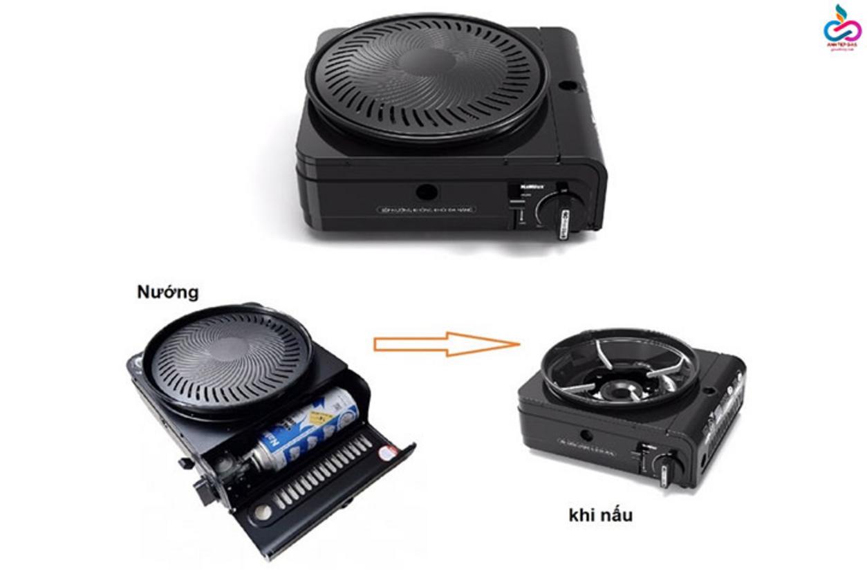 Vỉ chống dính Whitford và mặt inox cho thao tác vệ sinh nhanh, phù hợp môi trường thương mại.