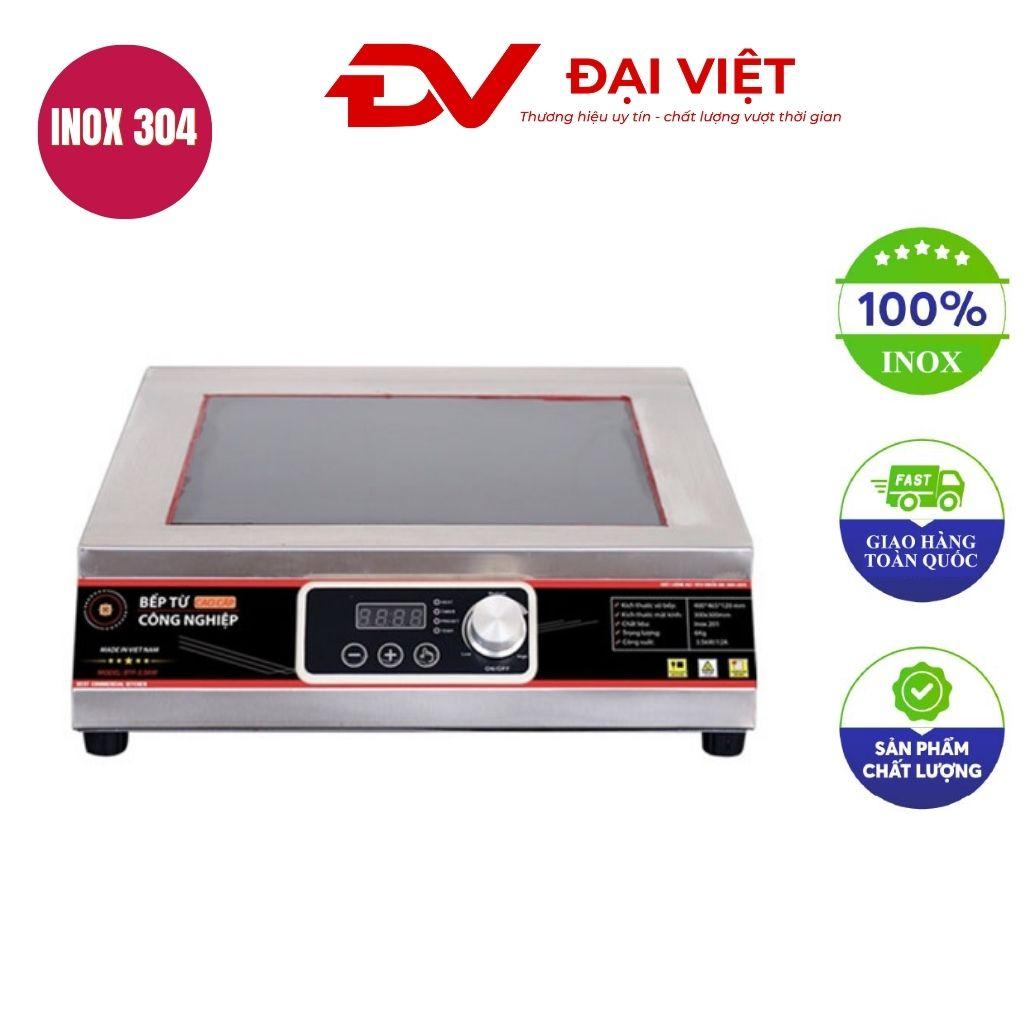 Bếp từ công nghiệp đơn 5000w mặt phẳng