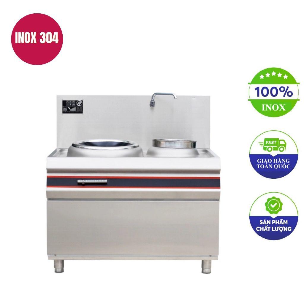 Bếp xào đơn điện từ 12kw có bầu nước