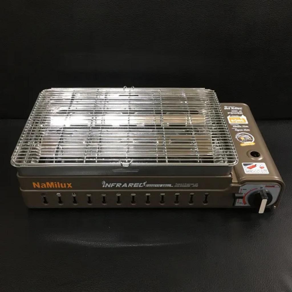 Đầu đốt hồng ngoại cho nhiệt đều, ít khói.