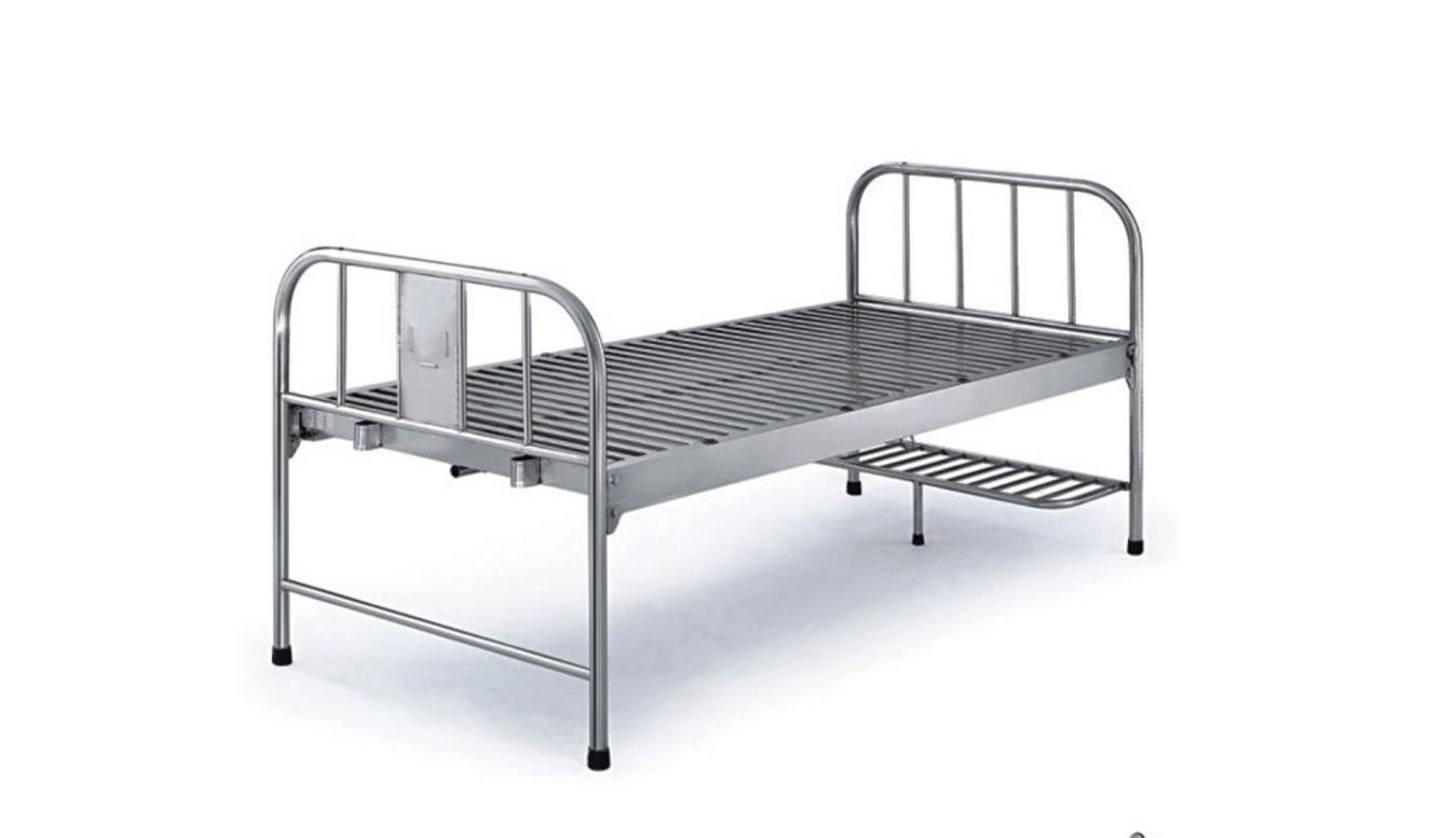 Hộp chuẩn kích thước giường y tế inox theo TCVN 6913:2001 – đo đến mặt giường, không tính nệm.