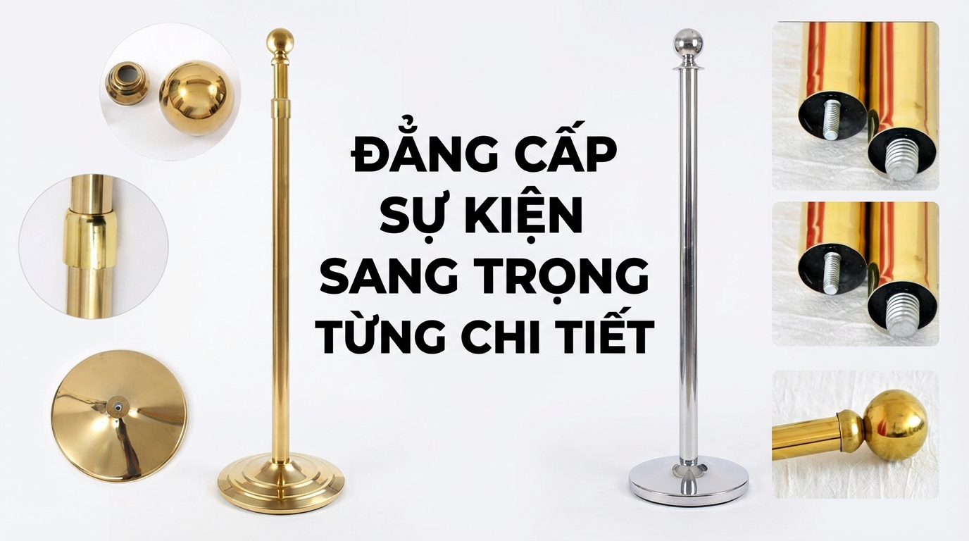 Cấu tạo và Phụ kiện đi kèm tiêu chuẩn