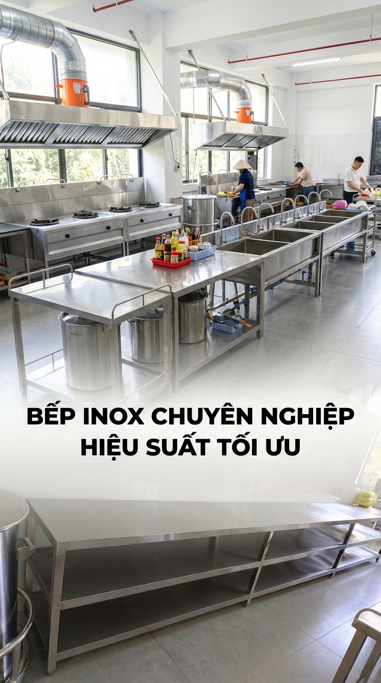 Chọn nhanh theo nhu cầumô hình bếp (nhà hàng, bếp ăn tập thể, khách sạn, trường học, bệnh viện)