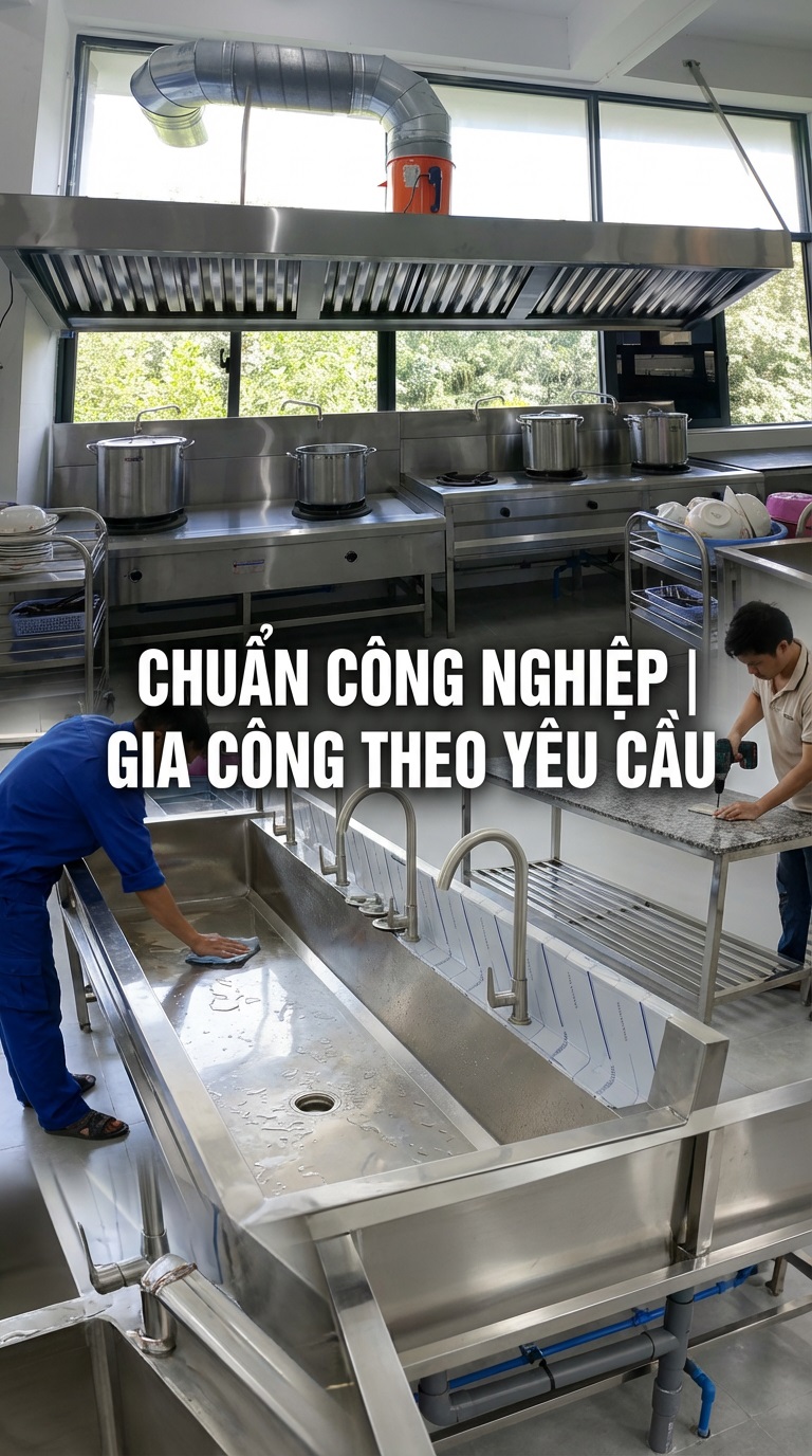 Dịch vụ thiết kế 2D3D, gia công theo yêu cầu, giao lắp & bảo trì định kỳ