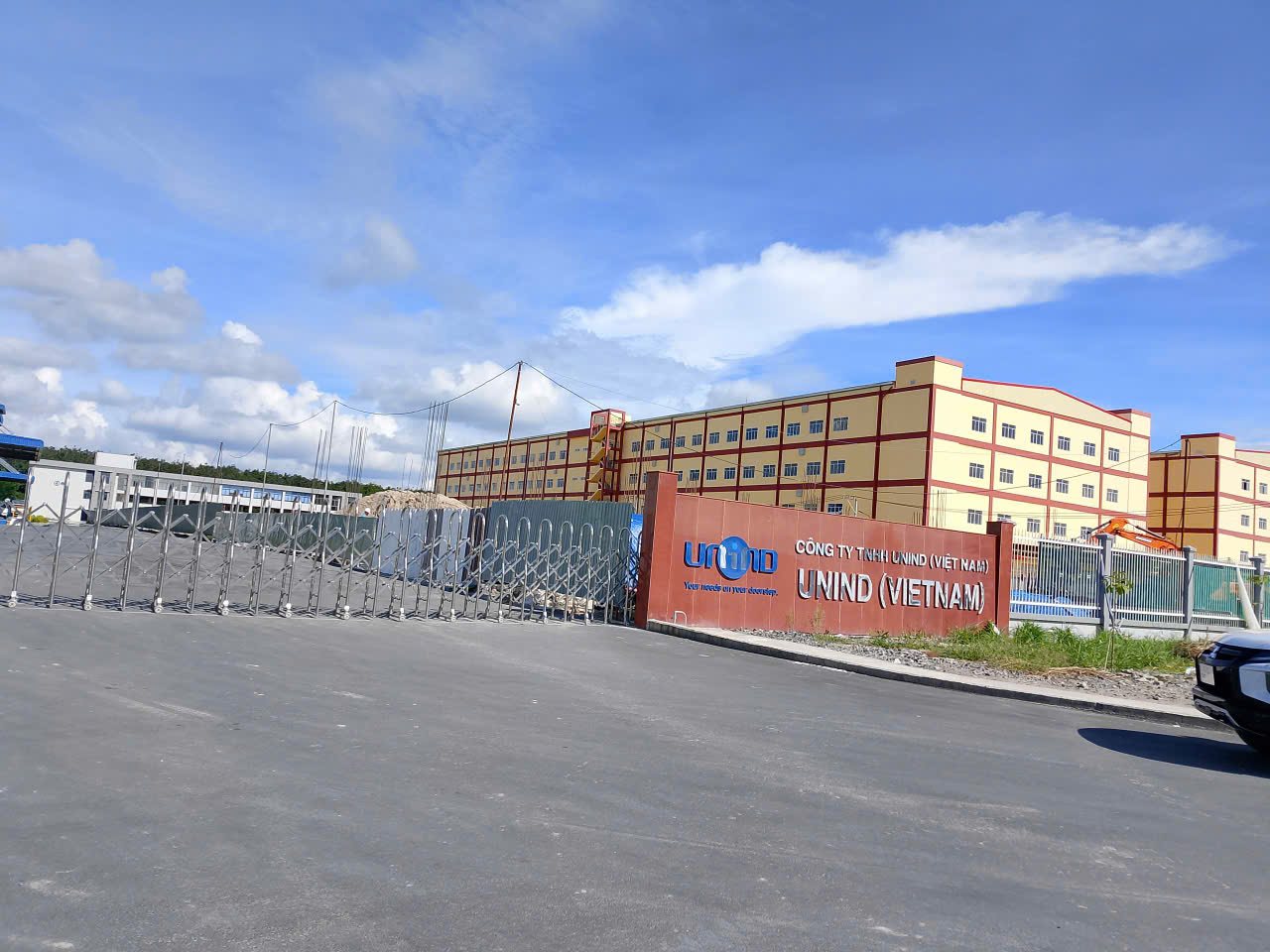 Hình ảnh thi công bếp ăn công nghiệp công ty UNIND Bình Phước