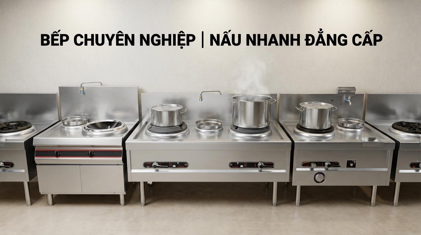danh mục bếp hầm đôi công nghiêp