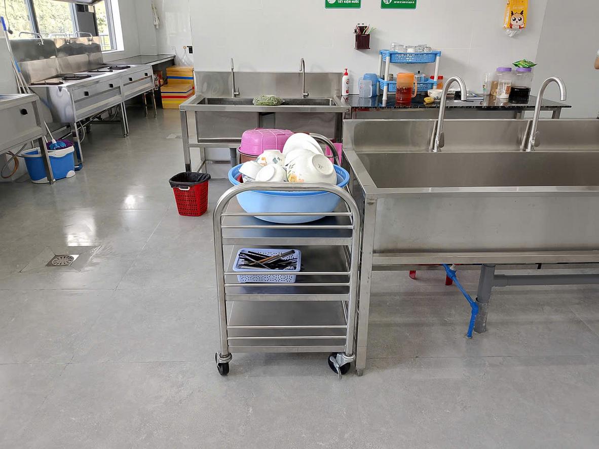 Tiêu chí cấu hình bếp theo quy mô phục vụ.