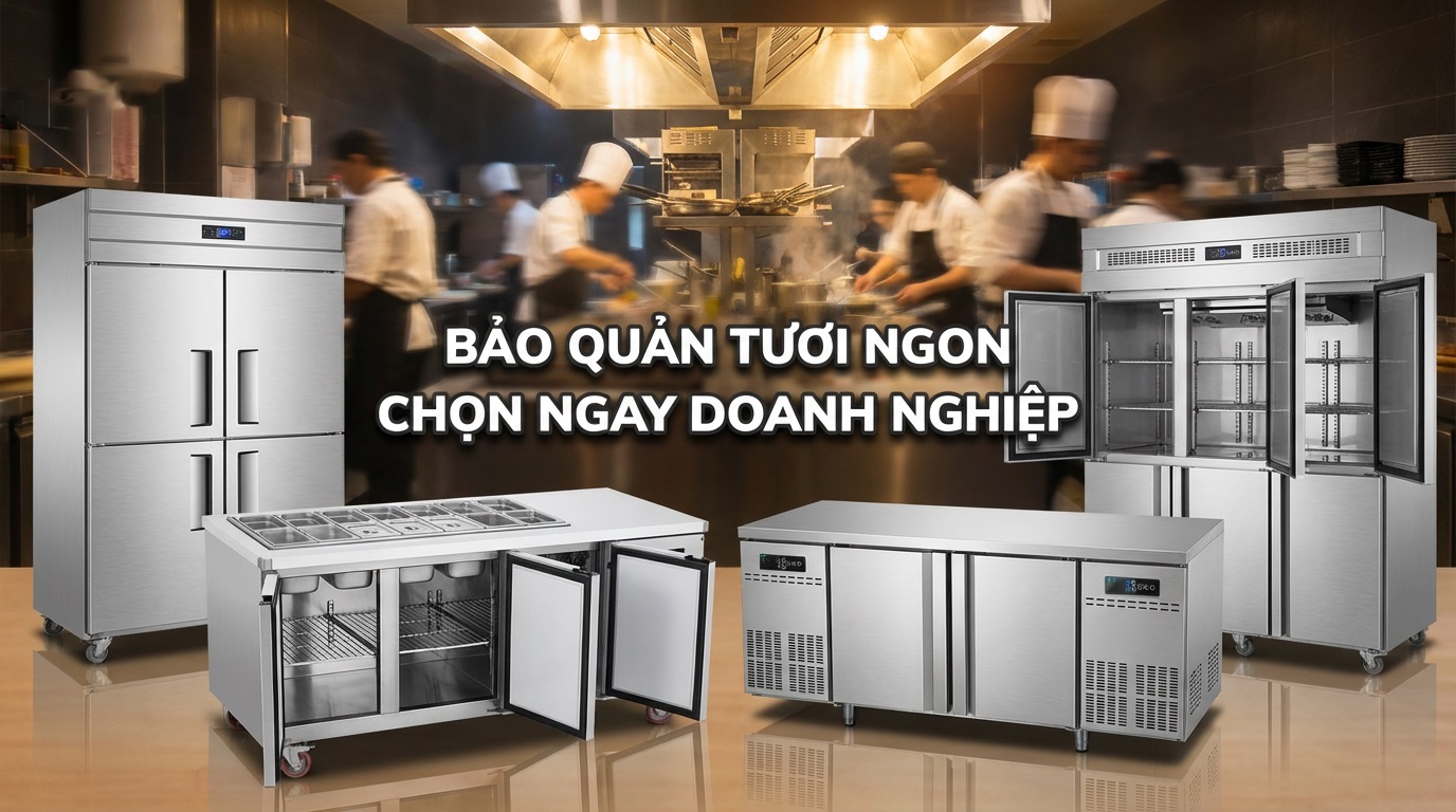 Tiêu chí chọn mua tủ đông phù hợp với mô hình kinh doanh