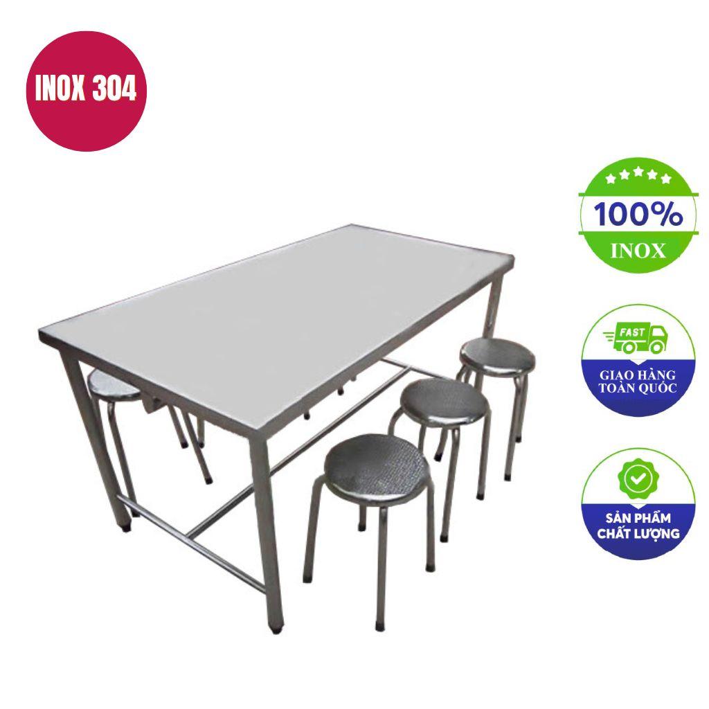 Inox 304 — chống oxy hóa, giữ bóng lâu dài.