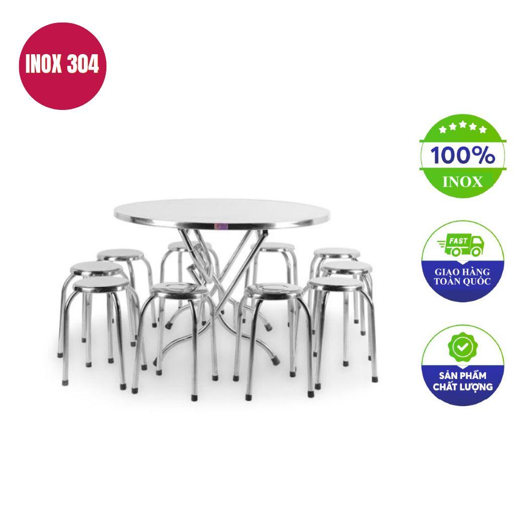 Kích thước 1.5m phục vụ nhóm 8–10 người, tối ưu không gian.